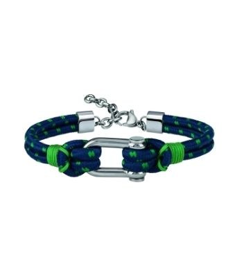 BREIL BRACCIALE IN TESSUTO NAUTICO E ACCIAIO TJ2607